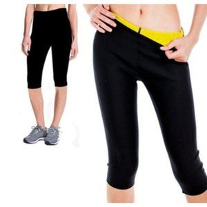 Women'S Neoprene Sweat Slimming Leggings